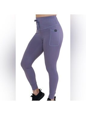 Constantly Varied Gear Lavender High-Waist Jogger  Leggings Size Small.  NWT